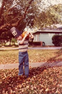 Hunter, aged four, in Houston, Texas